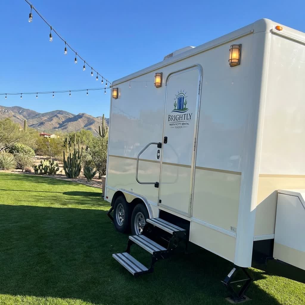 Luxury Restroom Trailer Tucson
