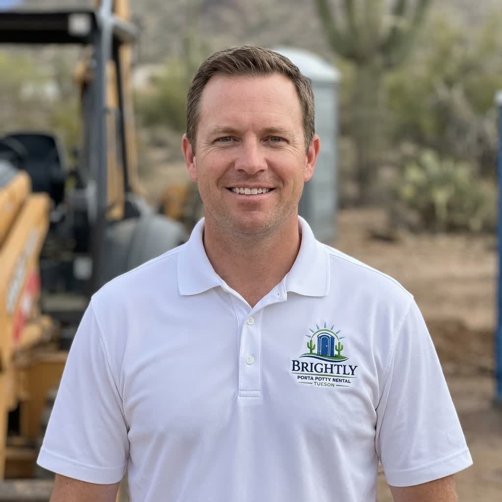 Derek Lawson CEO Brightly Porta Potty Rental Tucson